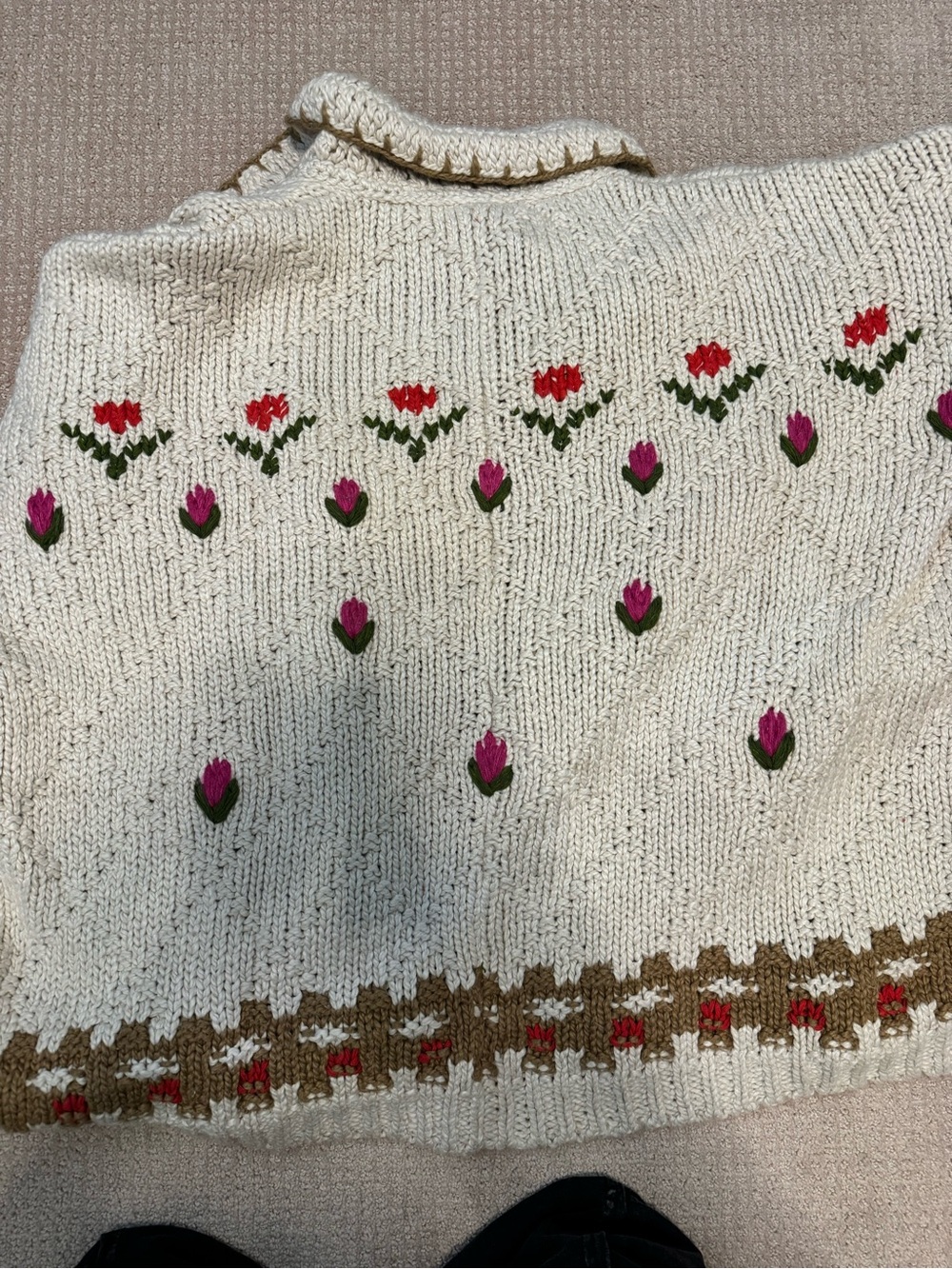 Free people Rosebud Oversize Cardigan XL - Picture 6 of 11